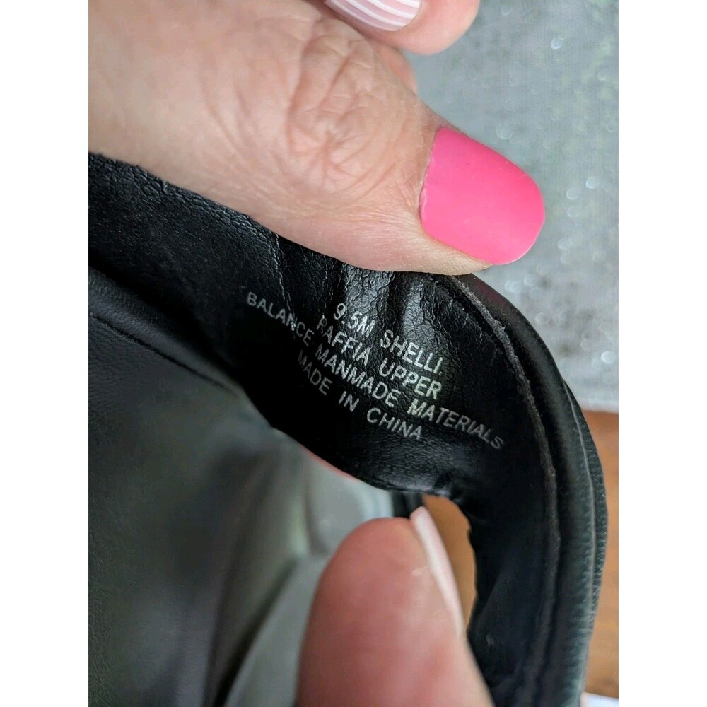Dolce Vita Shelli Sandals Womens 9.5 Black Bridge Raffia Buckle Casual Shoes NEW - Picture 4 of 10